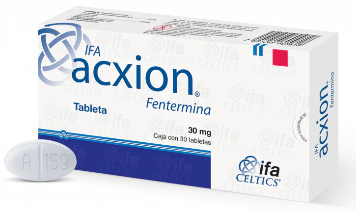 Acxion Fentermina | Acxion Fentermina 30 mg | Acxion Ap